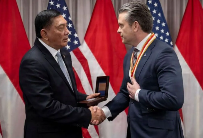 AS Respons Positif Penguatan Kerja Sama Pertahanan dengan Indonesia